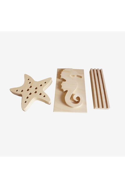 TUFETTO Wooden Printing Mold - Summer Series of 3