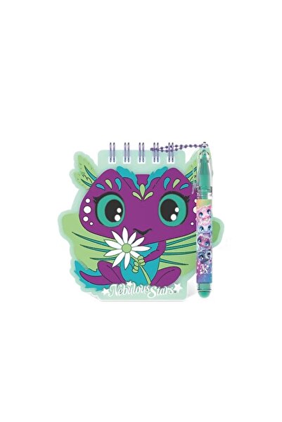 NEBULOUS STARS Тетрадка, със стикери и мини гел химикалка, 25 листа, с героя ...