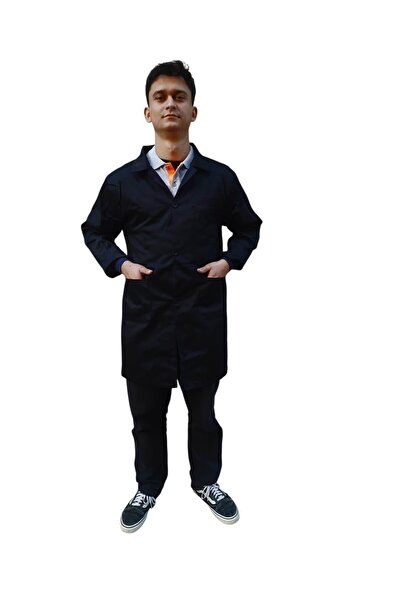 Apaydın İş Güvenlik Black Men's Apron/Workshop Apron Profession High School