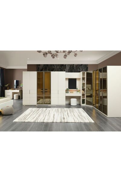 Doressa Lena Şifonyer Modüllü Köşe Gardırop