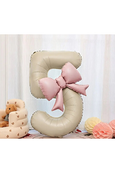 Kukuletaparty Kurdeleli Folyo Rakam Balon