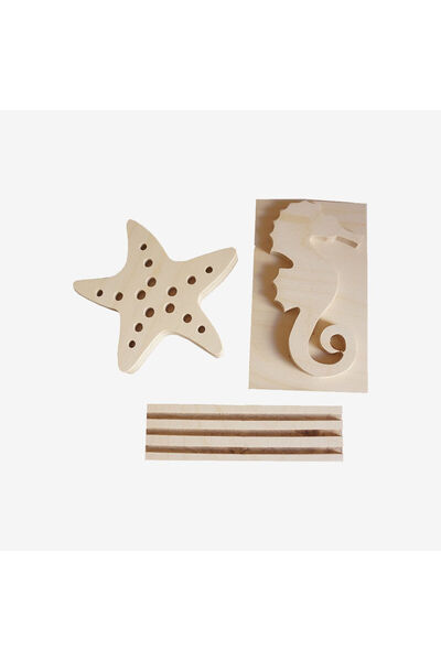 TUFETTO Wooden Printing Mold - Summer Series of 3
