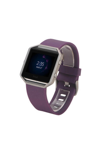 Edman Brățară din silicon pentru Fitbit Blaze, mărimea L, violet
