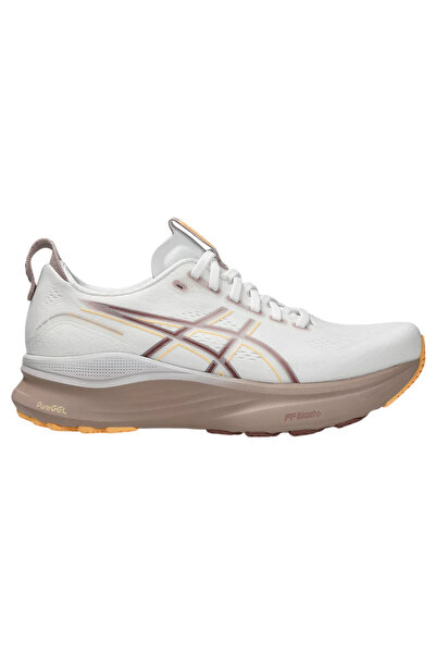Asics Gel Kayano 32 Running Shoes Women White / Orange Glow / Brown