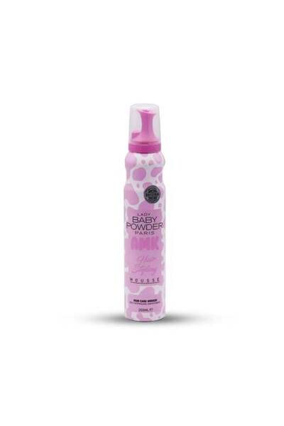 AMK ليدي بيبي باودر ايه ام كي موس رغوة الشعر -200 مل