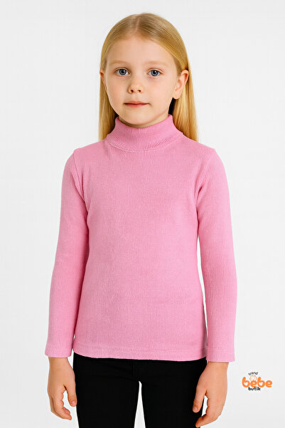 Trend Bebe Butik Body elastic pentru fete, tip camisolă, cu decolteu pe jumăt...