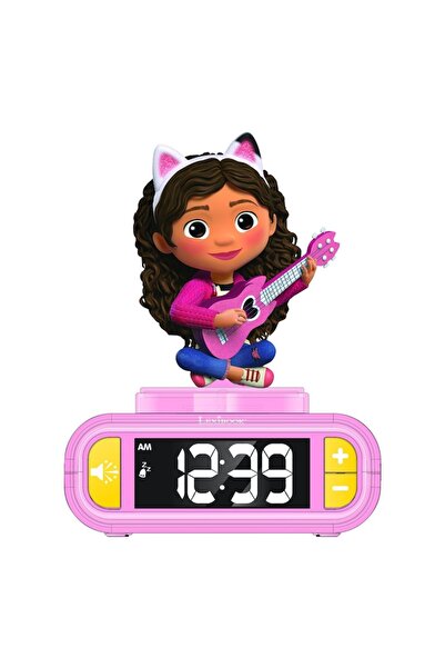 LEXIBOOK Alarm Clock - Gabby's Dollhouse, with Lights and Sounds