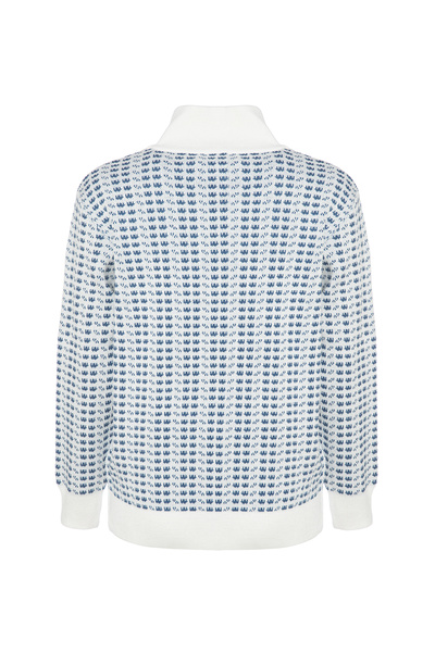 F&K 3x2 Стовпчастий комір, светр на блискавці