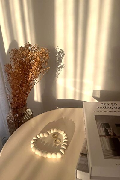 Otaera Kalp Bubble Tabak – Şık Dekoratif Takı ve Mum Düzenleyici