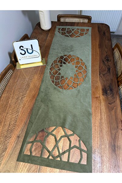 EHA LAZER Figured Tablecloth Runner