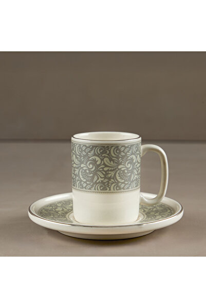 Aryıldız Adagio 12 Piece Turkish Coffee Cup Set for 6 People 90 ml