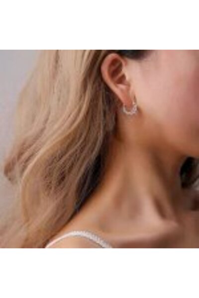 OEM Cercei argint placat cu aur 14K luxury style collection Diva Silver