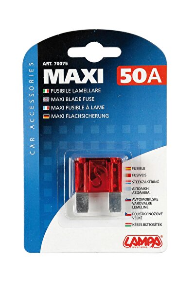 Lampa Siguranță auto MAXI 50A LAM70075, în blister