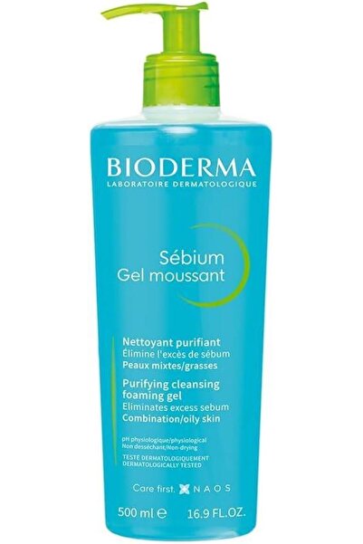 Bioderma Sebium Gel Moussant 500 ml Özel Fiyat Etiketlli