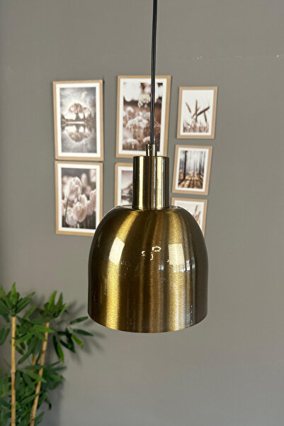 Bamyum Deep Eskitme Kalın Eskitme Fener Başlık Tekli Avize Sarkıt Salon Mutfa...