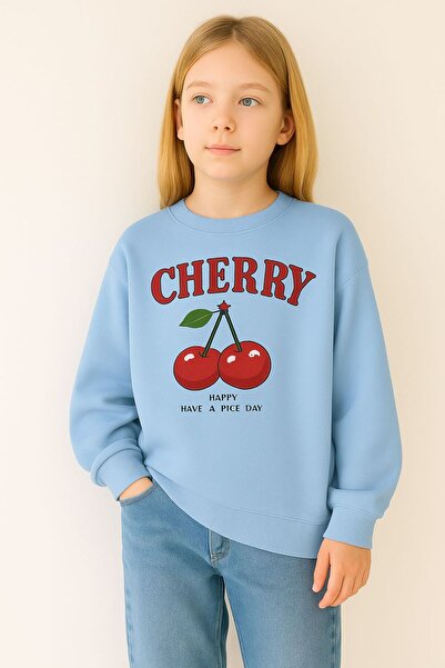 BENROMA 3 NITI PE Pamučni džersej HERRY CHERRY ŠTAMPANI UNISEKS DEČJI PLEĆAK