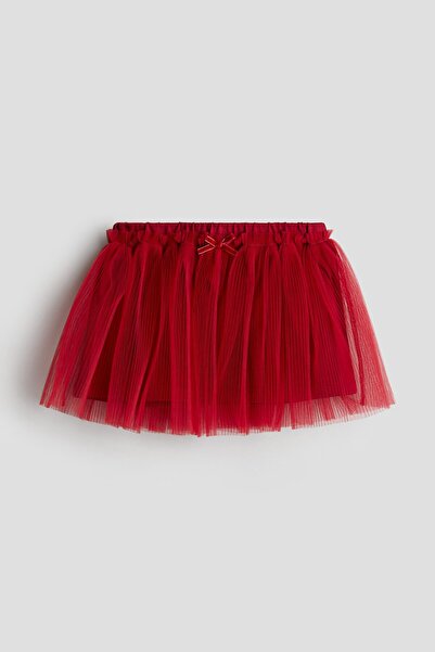 H&M Pliseli Tül Etek