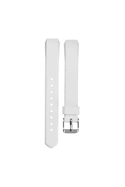 Edman Curea de brățară pentru Fitbit Alta/Fitbit Alta HR, cu cataramă, mărimea L, albă