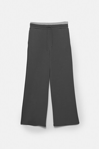 Pull & Bear Wide-leg tracksuit bottoms