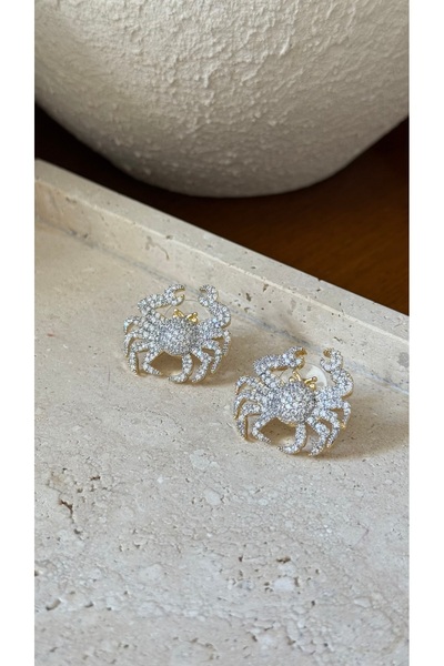 Muse Sister Özel Seri Crab Küpe