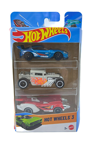 HOT WHEELS 3'lü Araba Seti - Set 9