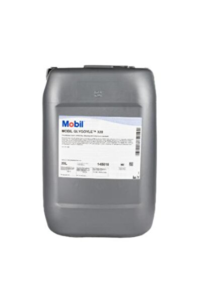 Mobil Ulei sintetic Glygoyle 320 pentru transmisii, angrenaje și compresoare, 20 litri