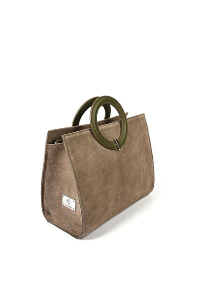 ANNA FELLINI Geanta dama piele, ANNA FELLINI, Otilia, kaki