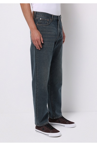 Colin's Loose Relaxed Fit Erkek İndigo Jean Pantolon