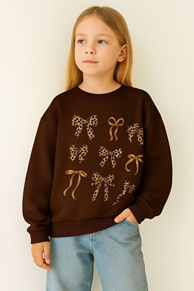 DM DOLCE MORE 3-слойна памучна унисекс детска блуза с много сърца