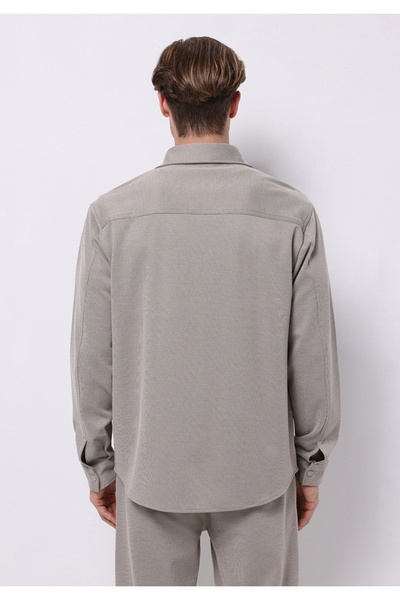 Colin's Regular Fit Erkek Bej Shacket