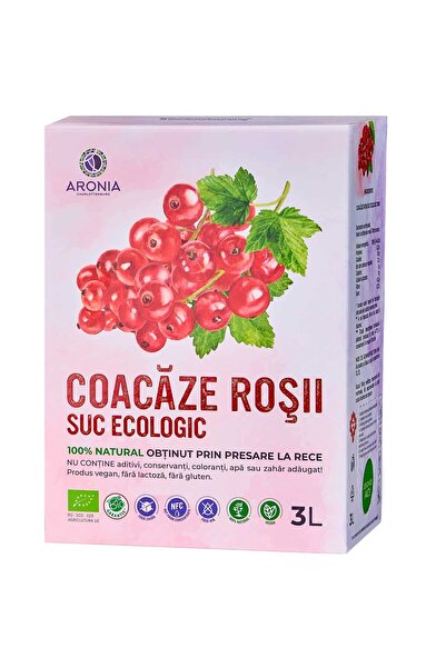Aronia Charlottenburg Suc de coacăze roșii 3L (RO--029)