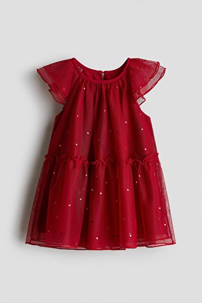 H&M Tül Elbise