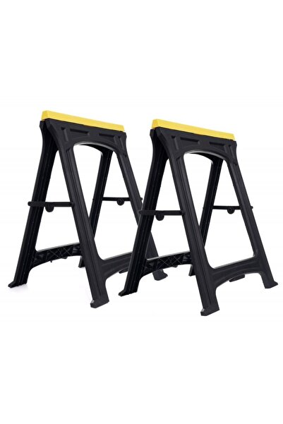 Kraft&dele Set 2 suporturi de atelier pliabile, banc de lucru, sarcină maximă...