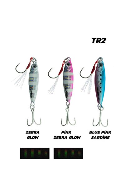 Fujin Jig-X Trio 3 Adet 15 Gr Micro Jig Yem TR2 Mix