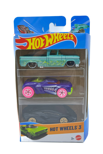HOT WHEELS 3'lü Araba Seti - Set 10