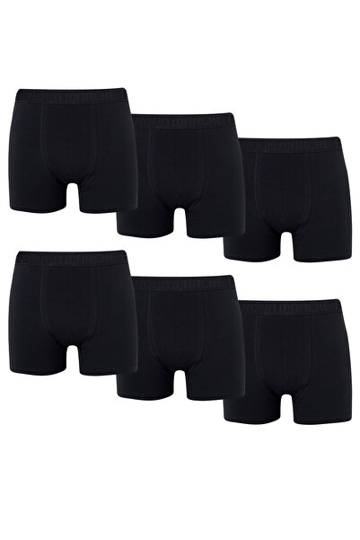 BOUN MARCHE Ανδρικά Boxer Lycra Premium Κουτί με 6 τεμάχια ROYAL