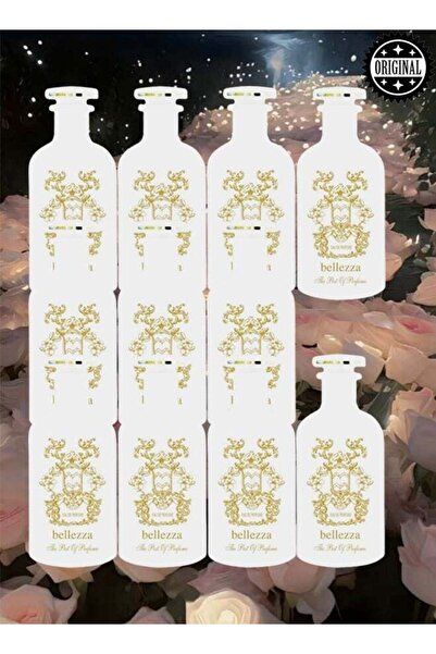 BELLEZA عطر 11 قطعة أفضل العطور البيضاء 100 مل