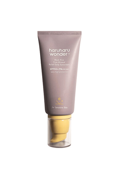 INNY Haruharu Wonder - Cremă de protecție solară zilnică cu orez negru, SPF50...