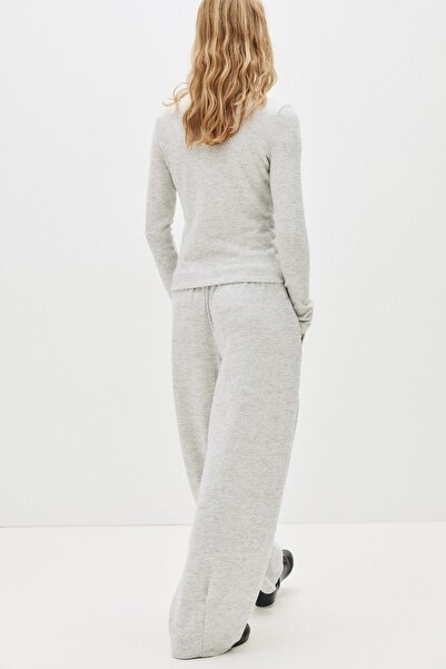 Pull & Bear Soft touch barrel trousers