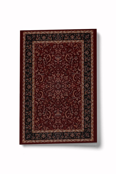 Bi Dünya Haber Ethnic Pattern Series 3 - Burgundy Mini Notebook