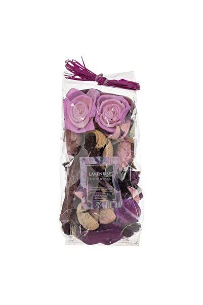 SHOPIENS Potpourri decorativ Shopiens® cu frunze, flori si fructe de culoare bej, roz si mov, cu aroma de la