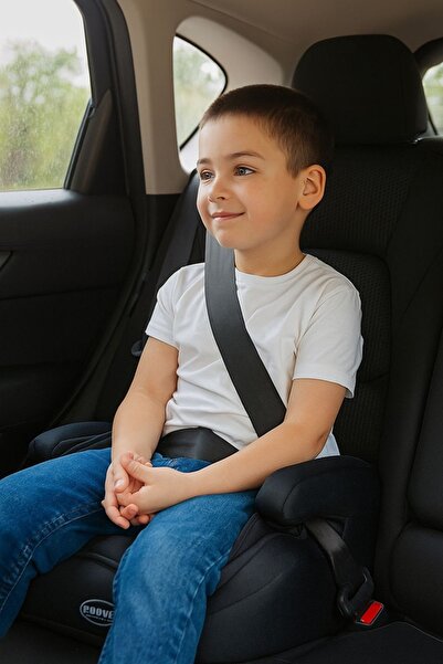 Convers İsofix'li Oto Koltuk Yükseltici Siyah