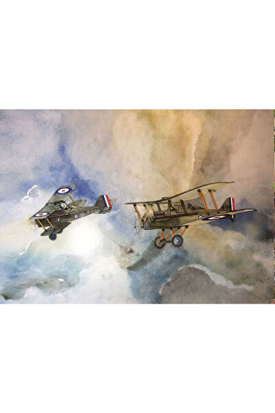 VIODESIGN Fototapet copii Avioane in Razboi, autoadeziv, 80x120 cm