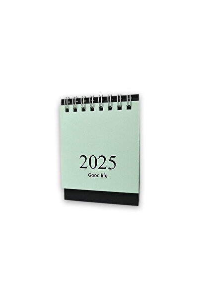 Arhi Design Calendar de birou 2026 "M", 12 coli, 10 buc/set, 1 luna/coala, Verde