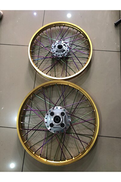 MaxiPar CG KÜBA FALCON ÖN JANT 1’20/17 DİSKLİ ARKA JANT 1’20’19 SARI RENKLİ T...