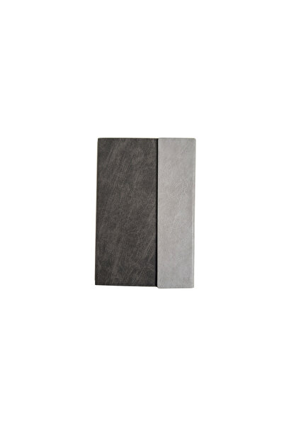 Arhi Design Agenda nedatata Stone Paper cu clapa magnetica,2 buc/set, negru/gri