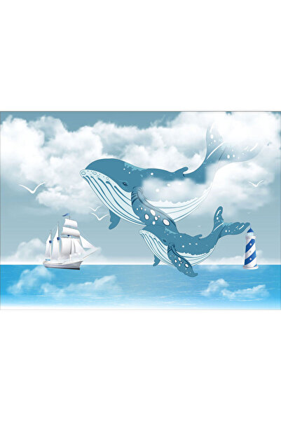 VIODESIGN Fototapet Copii, autoadeziv, Harta Animale , multicolor, 120x200 cm...