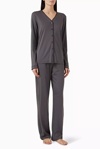 Hanro Una Cotton Pajama Set Timeless Comfort and Elegance