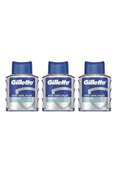 Gillette Set 3 x After Shave 100ml Refreshing Arctic Ice
