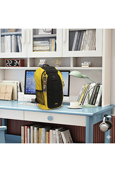 Tesbihane Стоманена катарама - Етикет за окачване, специфичен за всеки ученик - Каки - Име върху издръжлива тъкан - Бродиран символ